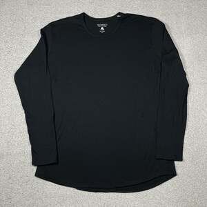 Segments Merino Wool Top Women XL Black Long Sleeve Base Layer Outdoor